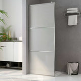 Vidaxl Walk-In Shower Walk Mall 140x195 cm ESG Verre