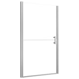 VIDAXL Duschtür Matt 100x178 cm gehärtetes Glas