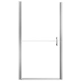 Vidaxl shower door matt 100x178 cm hardened glass