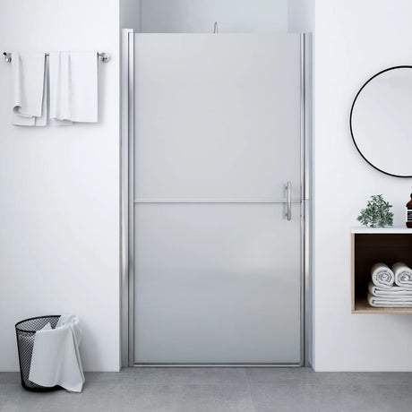 Vidaxx matte Duschtür 100x178 cm aus gehärtetem Glas
