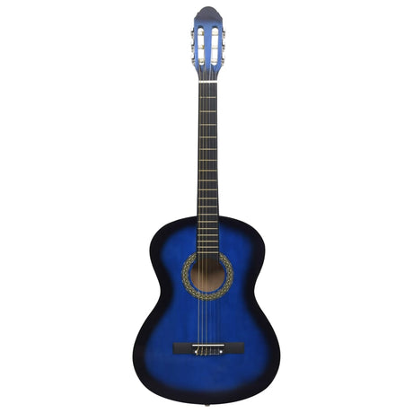 Vidaxl Gitarre Classic Anfänger mit Tas 4 4 39 Blau