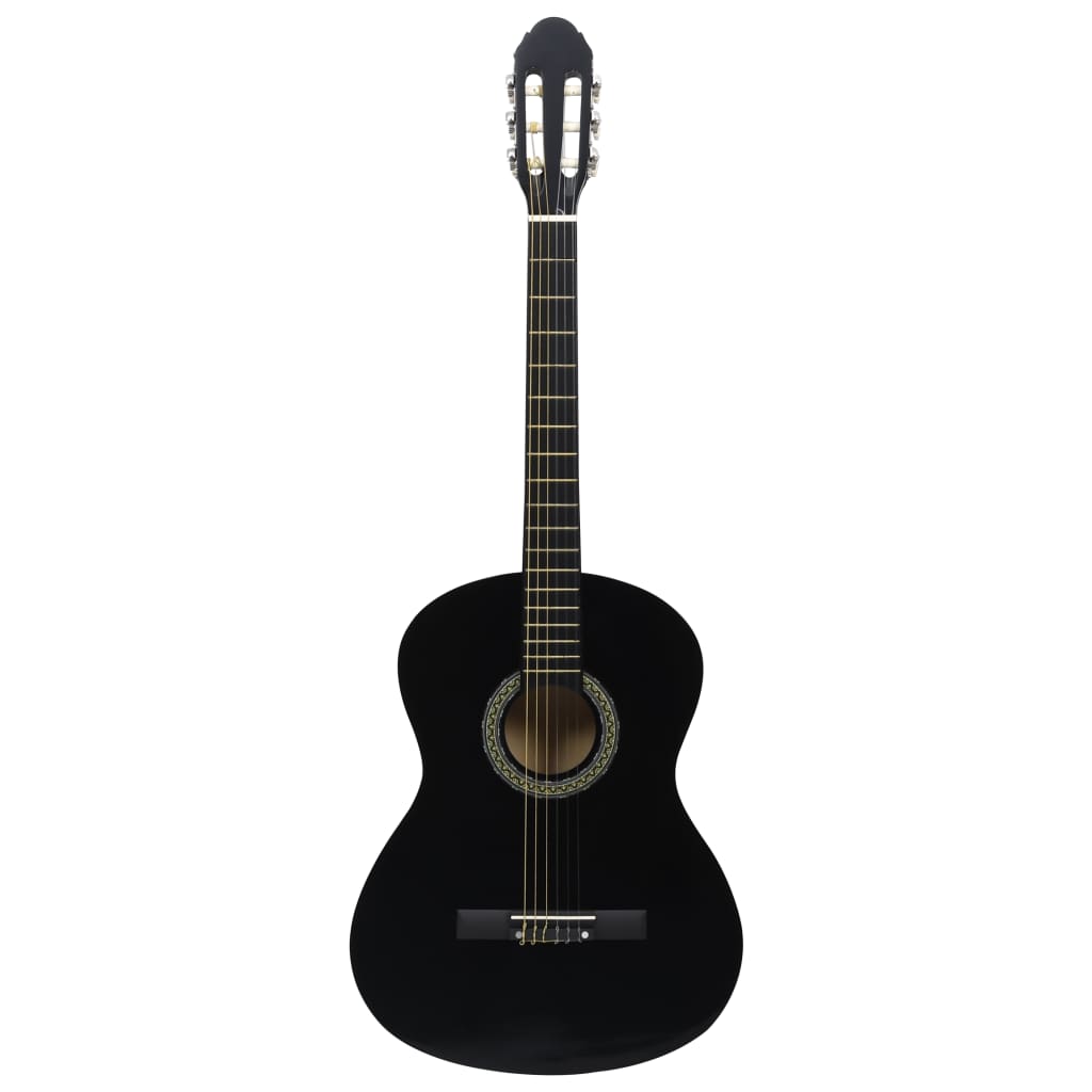 Vidaxl Guitar Classic začetnik s TAS 4 4 39 Black