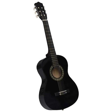 Vidaxl Gitarre Klassik Einsteiger Kinder mit Tasche 1 2 34 schwarz