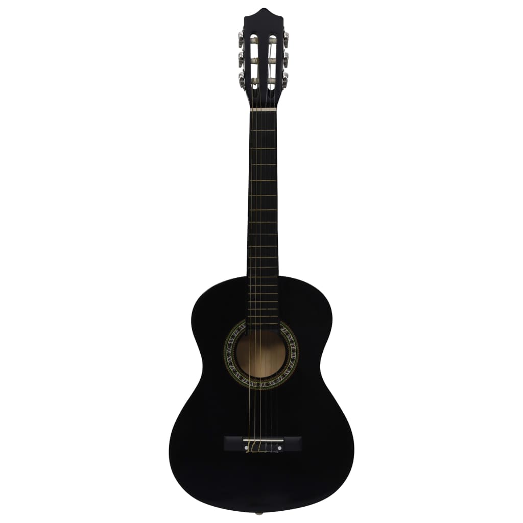 Vidaxl Guitar Classic Beginner Børn med TAS 1 2 34 Sort