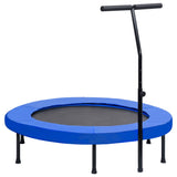 Vidaxl fitnesstrampoline avec poignée et tapis de sécurité 122 cm