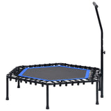 VidaXL Fitnesstrampoline met handgreep 122 cm