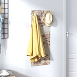 Vidaxl Mur-Coat Rack Rack Mur 80x30 cm Verre de fin