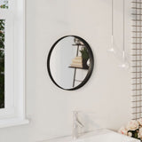 Vidaxl Wall Mirror 40 cm czarny