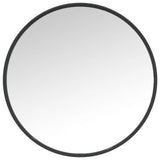 Vidaxl Wall Mirror 50 cm černá