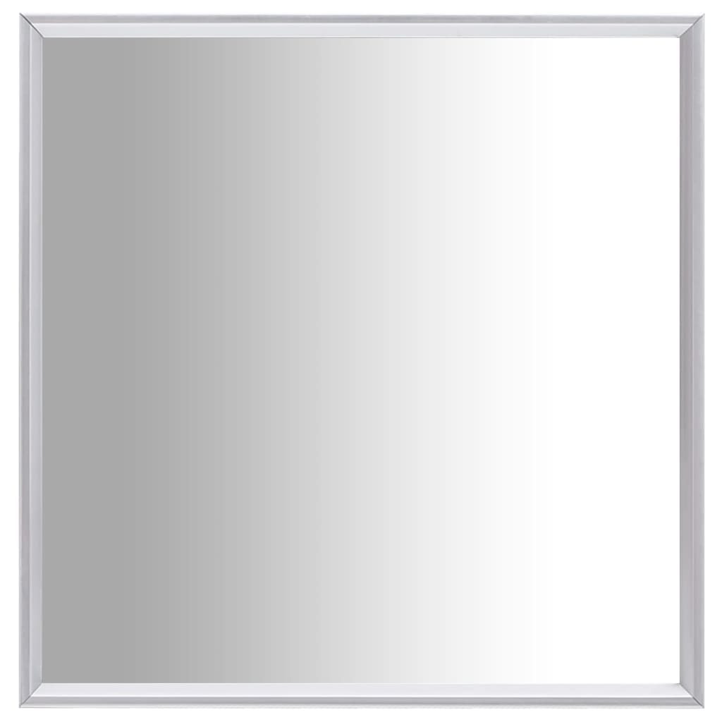 Vidaxl Mirror 40x40 cm silverfärgad