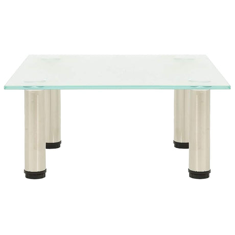 Vidaxl tv-meubel 40x35x17 cm gehard glas mat