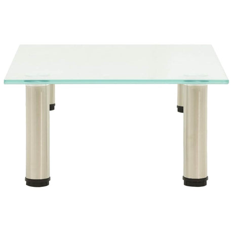 Vidaxl tv-meubel 40x35x17 cm gehard glas mat