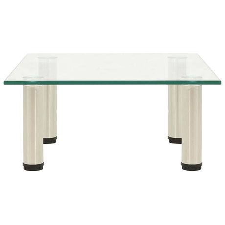 Vidaxl tv-meubel 40x35x17 cm gehard glas transparant