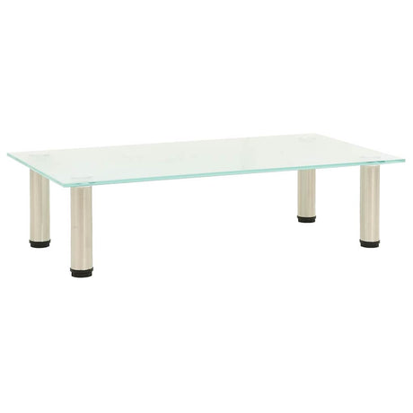 Vidaxl tv-meubel 60x35x17 cm gehard glas mat