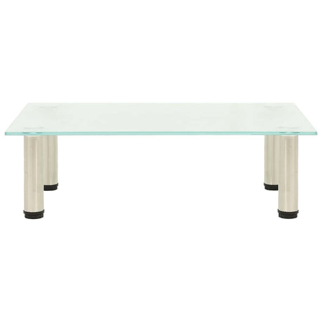 Vidaxl tv-meubel 60x35x17 cm gehard glas mat