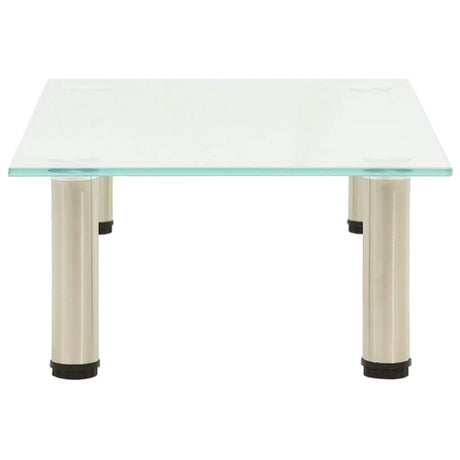 Vidaxl tv-meubel 60x35x17 cm gehard glas mat