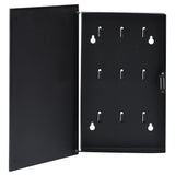 Vidaxl Key Cabinet con scheda magnetica 30x20x4 cm nero