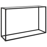 Vidaxl wandtafel 120x35x75 cm gehard glas transparant