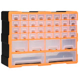 Organizador de Vidaxl con 38 cajones 52x16x37.5 cm