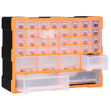 Vidaxl Organizer with 38 drawers 52x16x37.5 cm