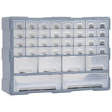 Vidaxl Organizer z 38 szufladami 52x16x37,5 cm