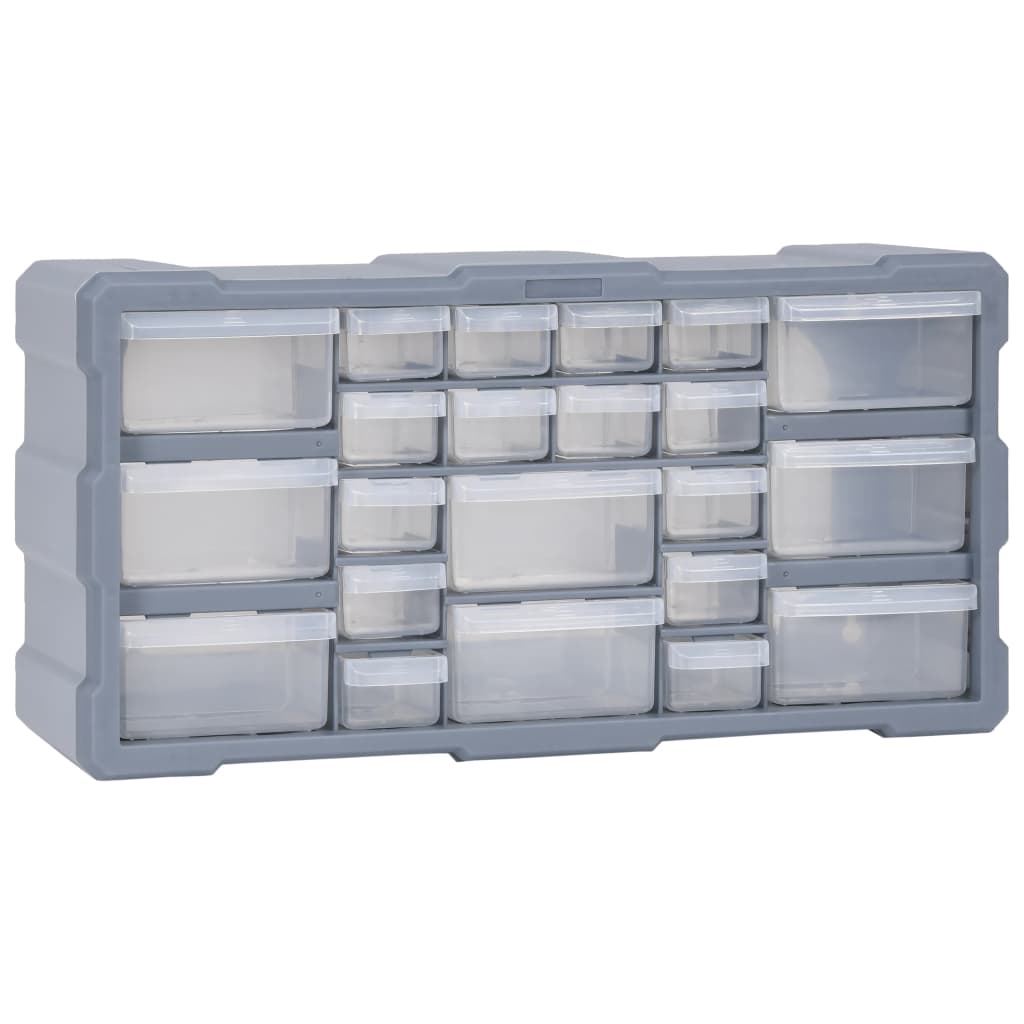 Vidaxl Organizer with 22 drawers 49x16x25.5 cm