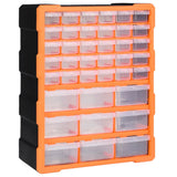 Vidaxl Organizer z 39 szufladami 38x16x47 cm