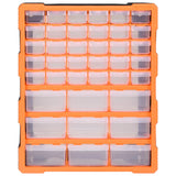 Vidaxl Organizer z 39 szufladami 38x16x47 cm