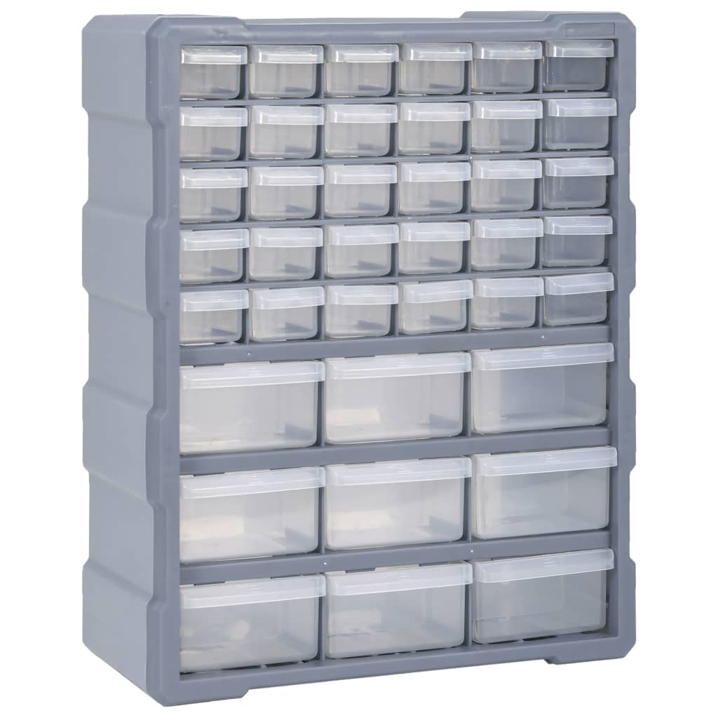 Organizador de Vidaxl con 39 cajones 38x16x47 cm