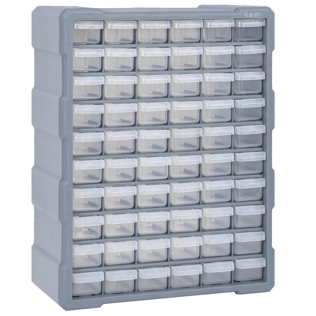 Organizátor Vidaxl s 60 zásuvkami 38x16x47,5 cm