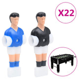 VIDAXL -Tischfußballspieler für 12,7 mm Rod 22 Sts