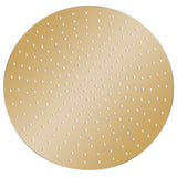 VidaXL Rain shower head Round 50 cm Stainless steel Gold colored