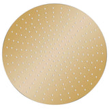 Vidaxl Regenduschkopf rund 50 cm Edelstahl Gold gefärbt