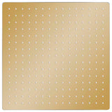 Vidaxl Regen Duschkopf Quadrat 40 x 40 cm Edelstahl Gold gefärbt