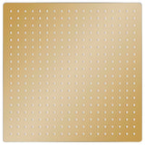 Vidaxl Regen Duschkopf Quadrat 50 x 50 cm Edelstahl Gold gefärbt