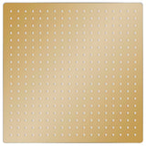Vidaxl Regen Duschkopf Quadrat 50 x 50 cm Edelstahl Gold gefärbt