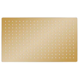 Vidaxl Reen Dusche Kapp rechteckent 50x30 cm Edelfalls Gold faarweg