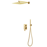 Vidaxl Shower system Stainless Steel 201 Gold -colored