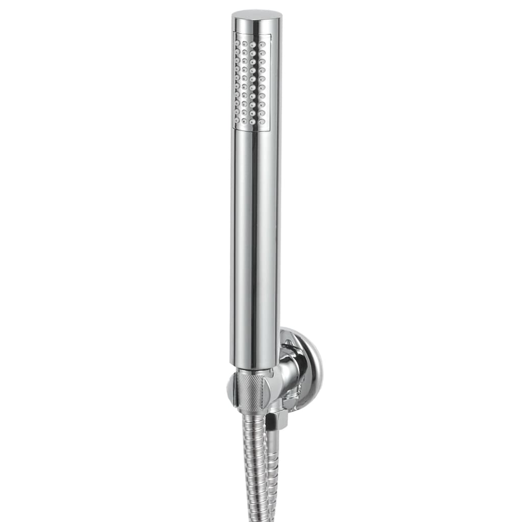 Vidaxl Shower system Stain -free steel 201 silver colored