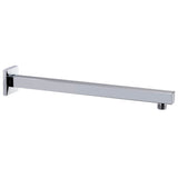 Vidaxl Shower Arm Square 40 cm ze stali nierdzewnej 201 srebrne