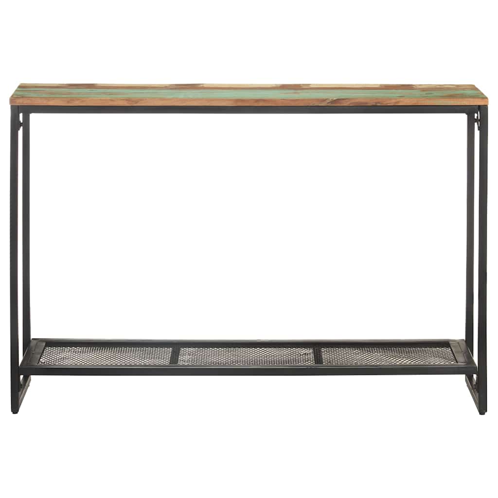 Vidaxl wandtafel 110x35x75 cm massief gerecycled hout