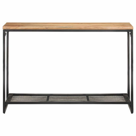 Vidaxl wandtafel 110x35x75 cm massief acaciahout