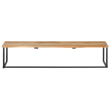 VIDAXL -Beschichtregal mit Regal 100x35x22 cm Festes Akazieholz