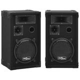 Vidaxl HiFi-Podium-Lautsprecher 2 St Passive Professional 800 W Schwarz