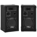 VidaXL HiFi-Podium speakers 2 St Passive Professional 800 W Black