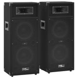 Vidaxl HiFi-Podium speakers 2 ST Passive Professional 1000 W Black