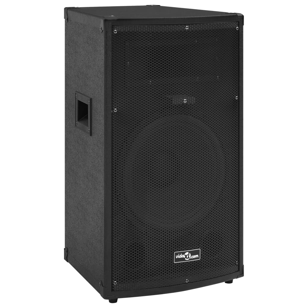 Vidaxl Hifi-podium haut-parleur passif 1000 w 37x37x64 cm noir