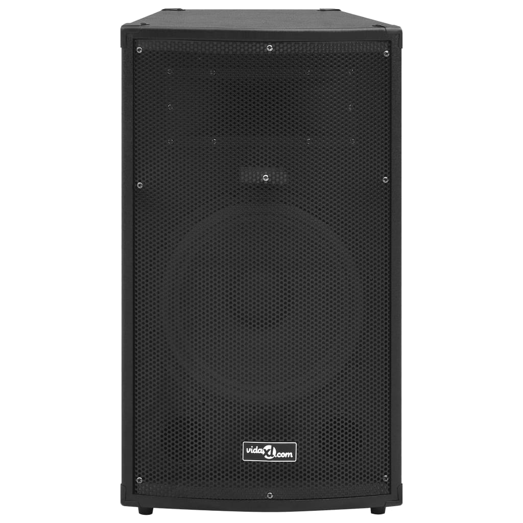 Vidaxl Hifi-podium haut-parleur passif 1000 w 37x37x64 cm noir