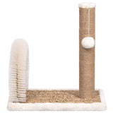 Vidaxl Cat Scratching Post med penselbåge och skrapstolpe