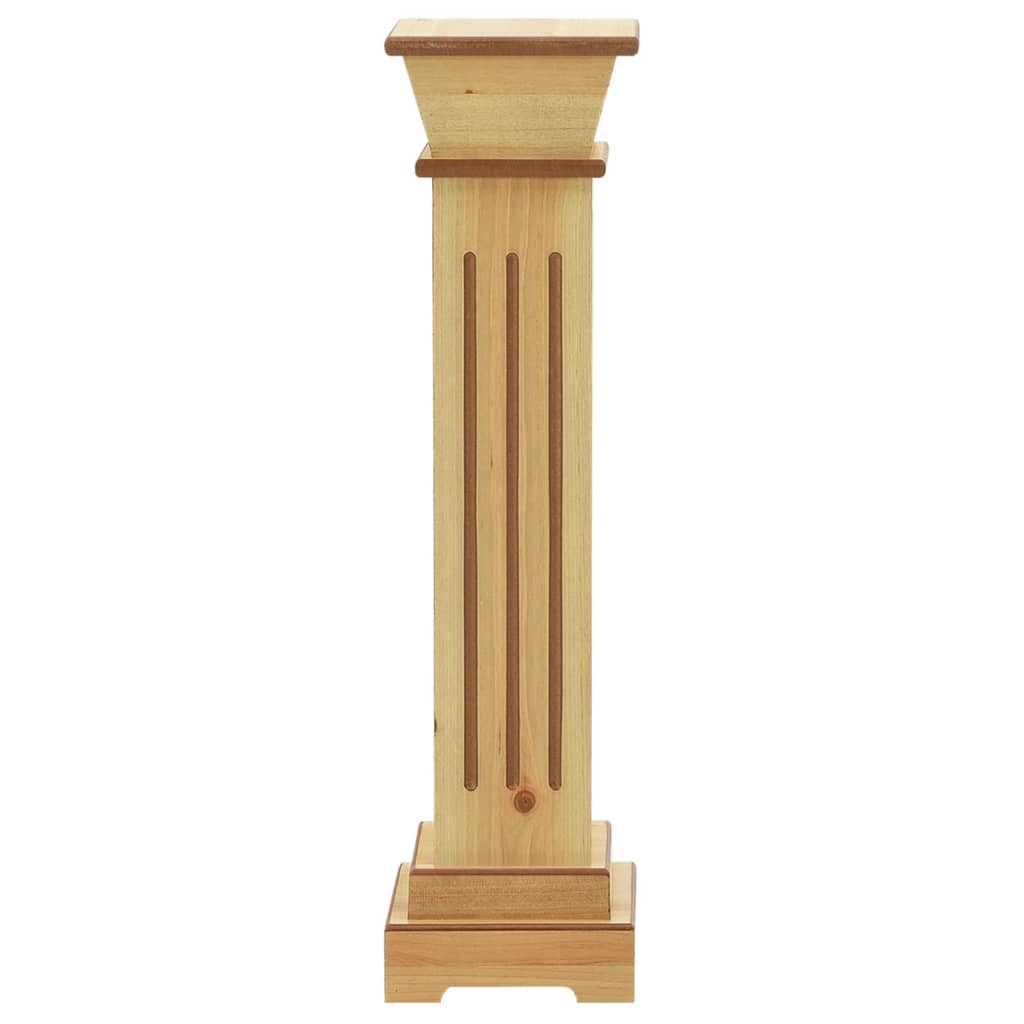 Vidaxl Plant Standard Classic Colonna Square 17x17x66 cm MDF Wood